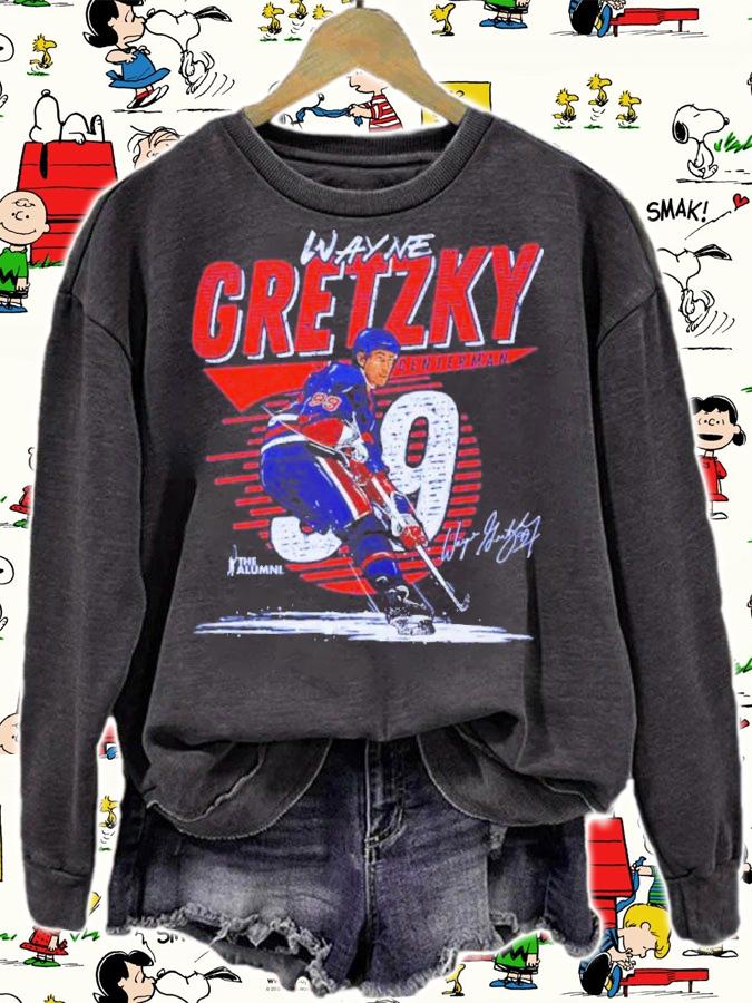 Wayne Gretzky Edmonton Comet Hockey Shirt t-shirt