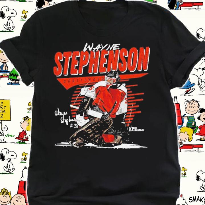 Wayne Stephenson Philadelphia Comet Hockey Signatures Shirt t-shirt