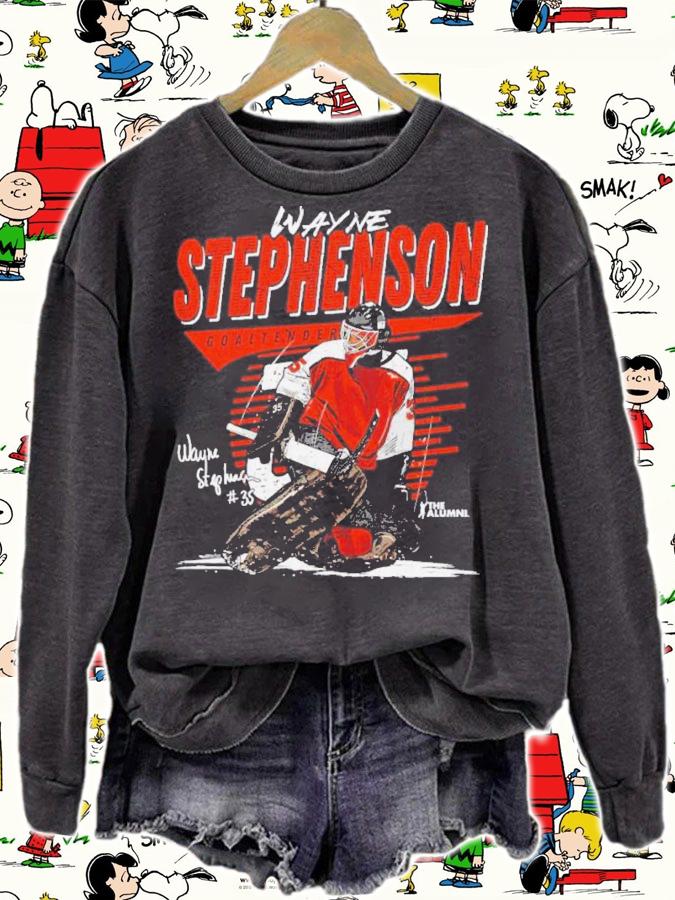 Wayne Stephenson Philadelphia Comet Hockey Signatures Shirt t-shirt