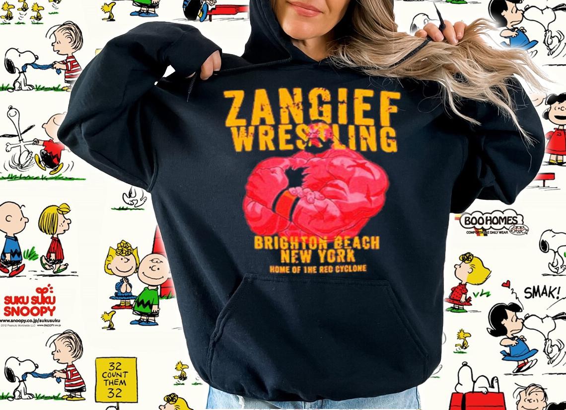 Zangief Wrestling Brighton Beach New York Shirt t-shirt hoodie