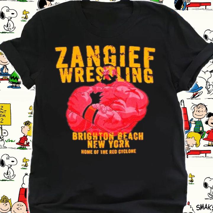 Zangief Wrestling Brighton Beach New York Shirt t-shirt shirt