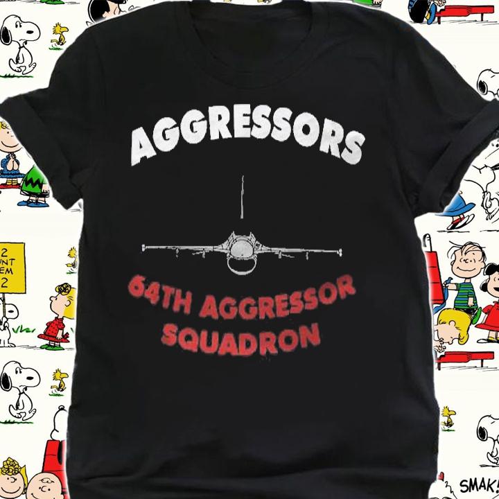 64Th Aggressor Squadron Nellis Afb F-16 Jet Shirt t-shirt
