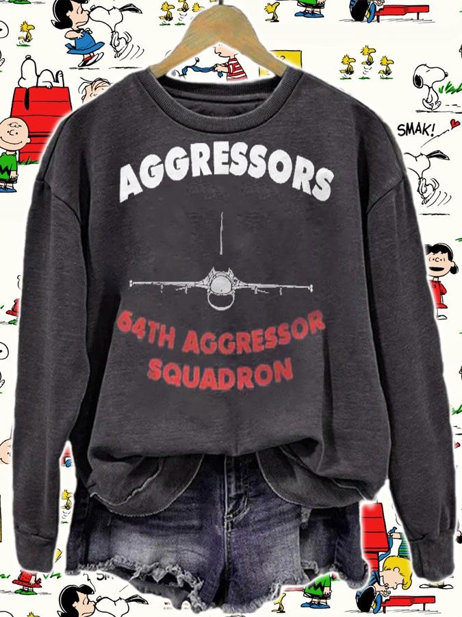 64Th Aggressor Squadron Nellis Afb F-16 Jet Shirt t-shirt