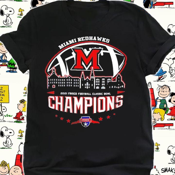 2021 Frisco Football Classic Bowl Champions NCAA Graphic Miami RedHawks shirt t-shirt shirt
