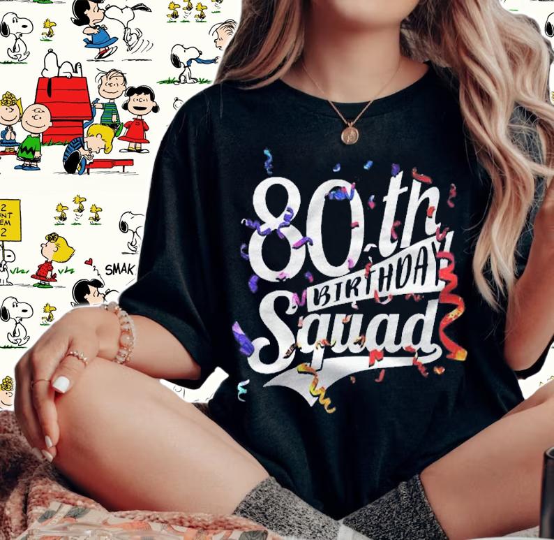 80Th Birthday Gifts For Men Women 1941 Squad Shirt t-shirt