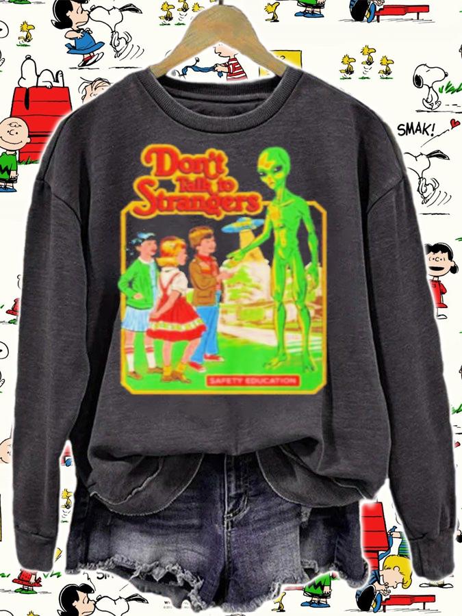 Alien Don't Talk To Strangers Shirt t-shirt