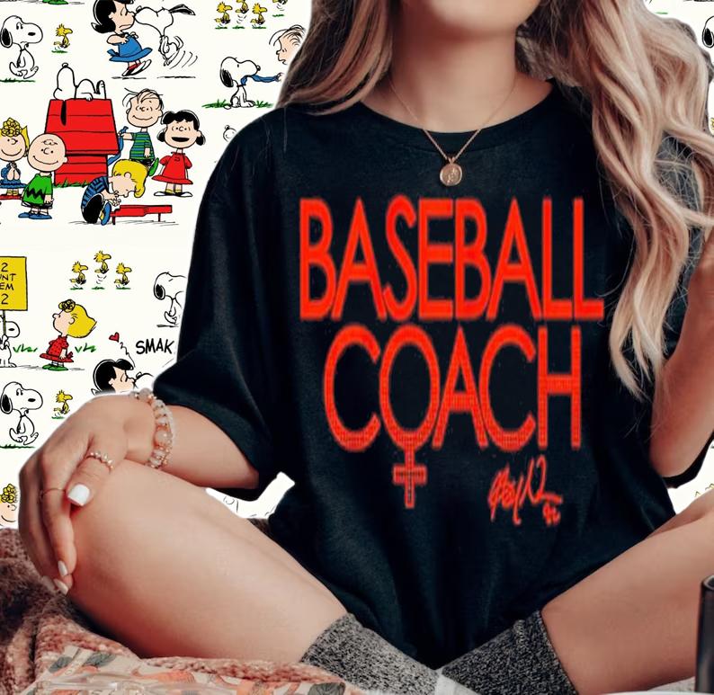 Alyssa Nakken Baseball Coach Signatures Shirt t-shirt