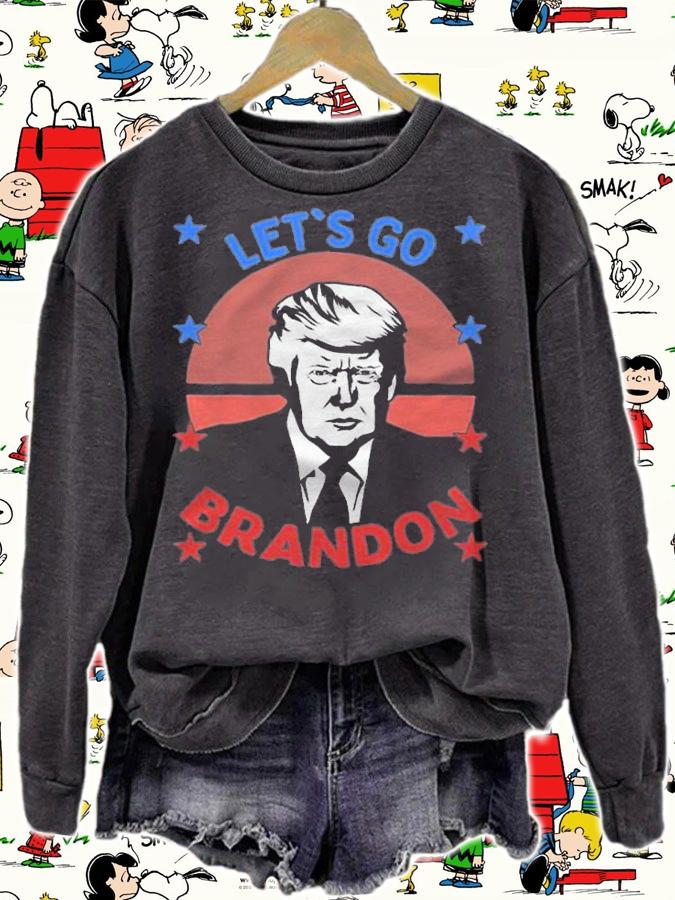 Anti Biden pro Trump Funny Let's Go Brandon Anti Biden T-Shirt t-shirt