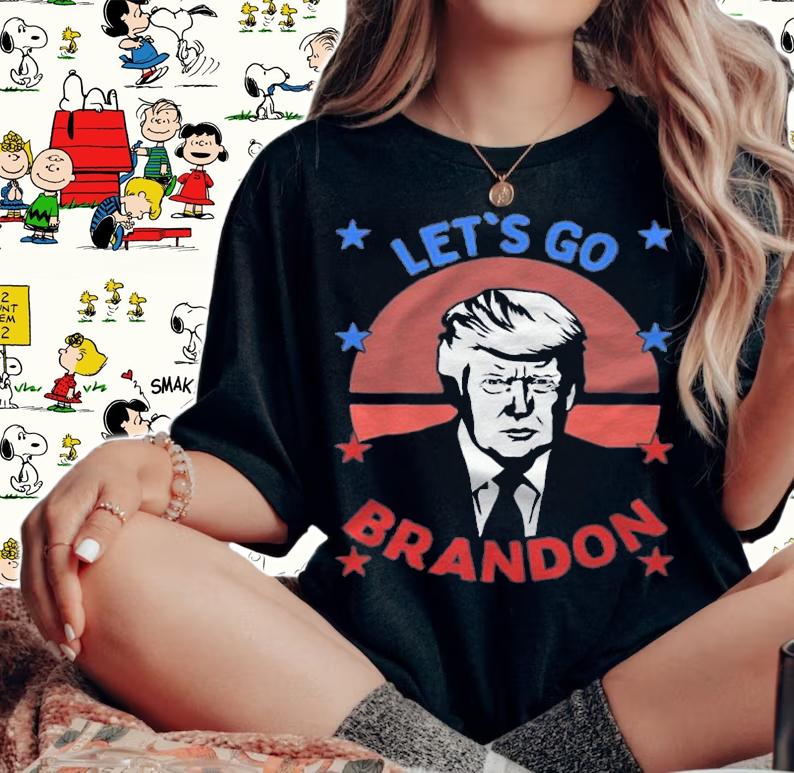 Anti Biden pro Trump Funny Let's Go Brandon Anti Biden T-Shirt t-shirt