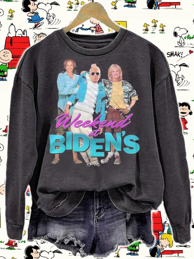 Anti President weekend At Biden's Funny T-Shirt t-shirt sweatshirt