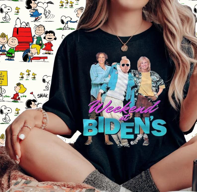 Anti President weekend At Biden's Funny T-Shirt t-shirt woman shirt