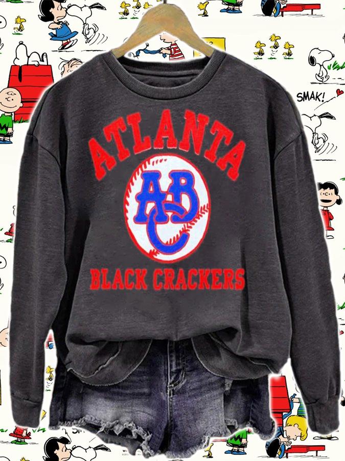 Atlanta Black Crackers Baseball Shirt t-shirt