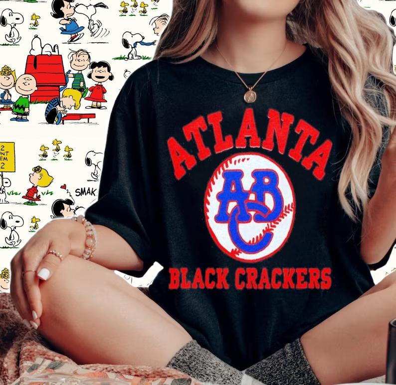 Atlanta Black Crackers Baseball Shirt t-shirt