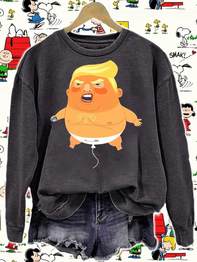 Baby Trump Balloon Funny T-Shirt t-shirt