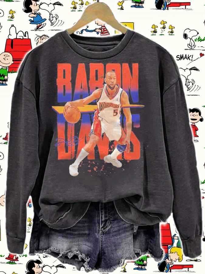 Baron Davis Golden State Warriorssignature shirt t-shirt sweatshirt