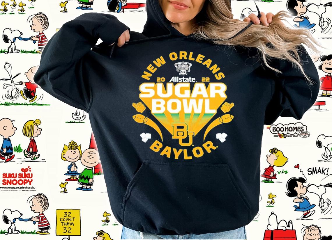 Baylor Bears Green 2022 Sugar Bowl Bound Whistle Shirt t-shirt
