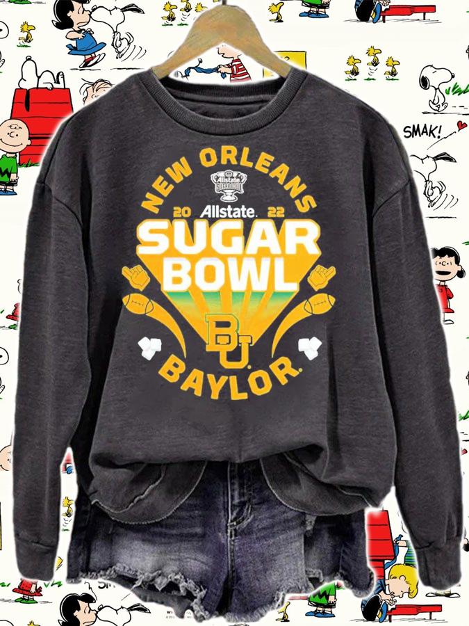 Baylor Bears Green 2022 Sugar Bowl Bound Whistle Shirt t-shirt