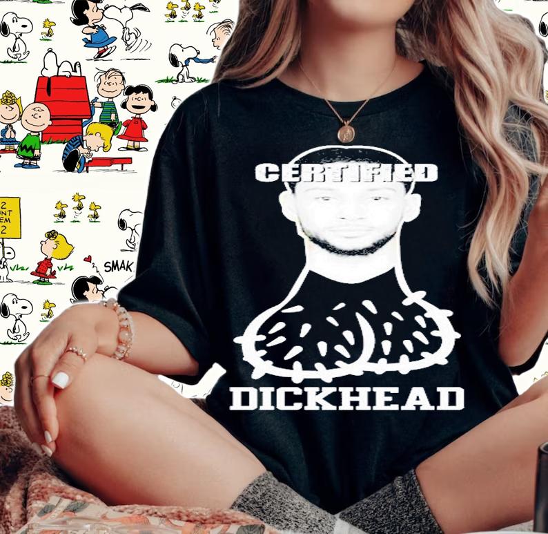 Ben Simmons Certified Dickhead T-Shirt t-shirt woman shirt