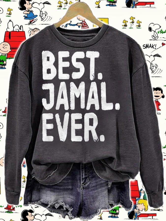 Best Jamal Ever Funny Personalized Name Joke Gift Idea Shirt t-shirt