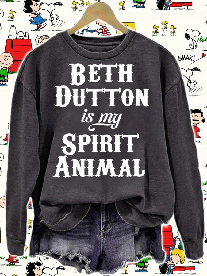 Beth Dutton Is My Spirit Animal T-Shirt t-shirt