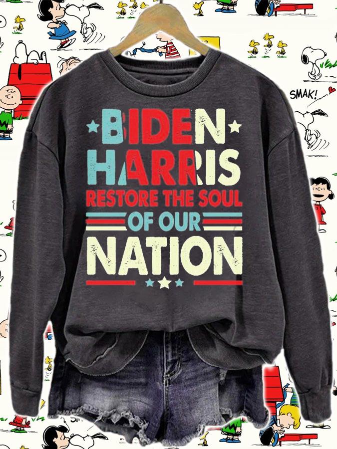 Biden Harris Restore The Soul Of Our Nation Vintage T-Shirt t-shirt