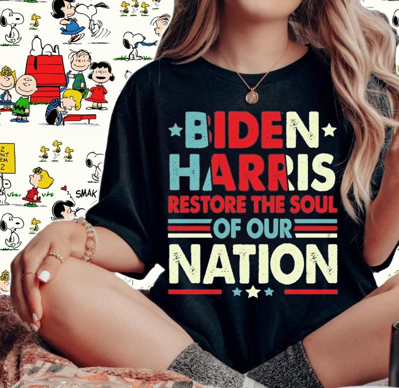 Biden Harris Restore The Soul Of Our Nation Vintage T-Shirt t-shirt