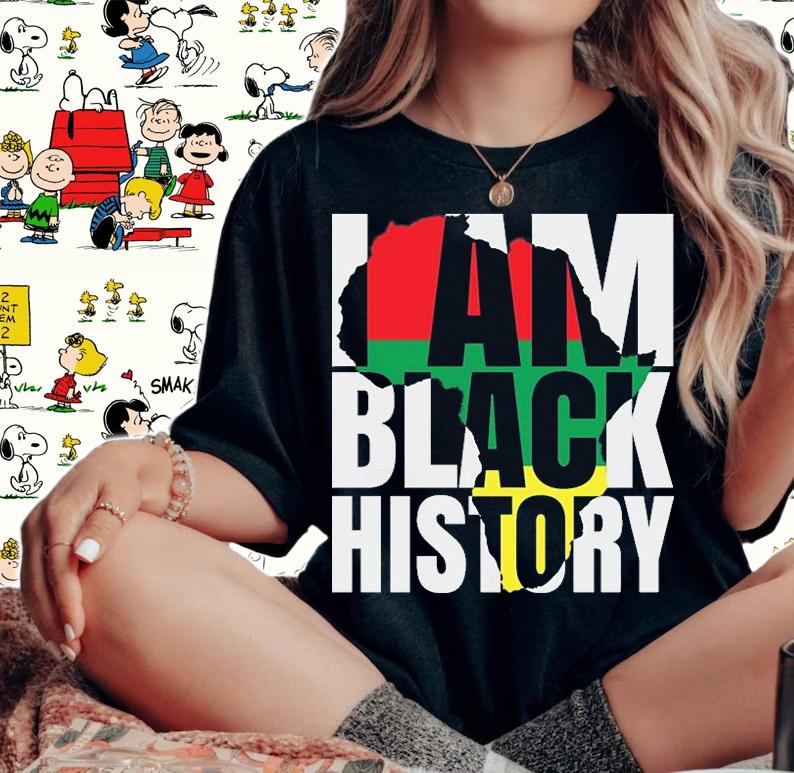 Black History I am Black History Essential T-Shirt t-shirt