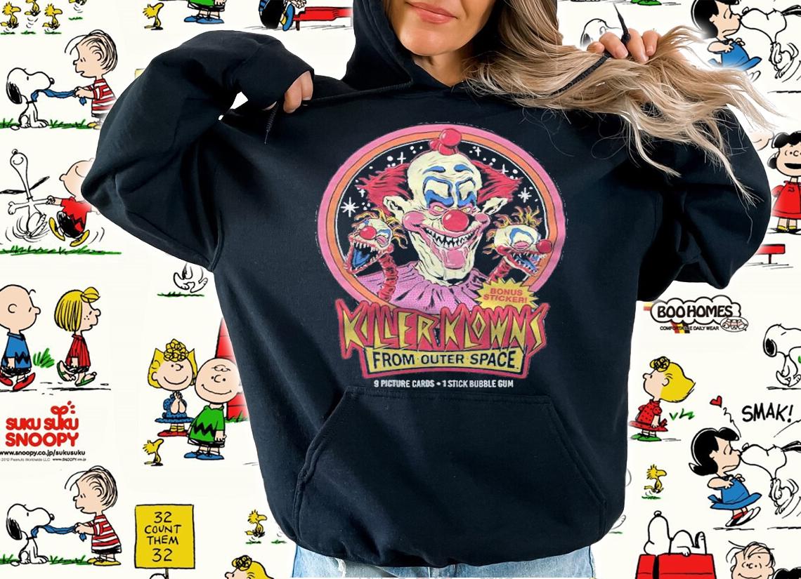 Bonus Sticker Killer Klowns from outer space shirt t-shirt