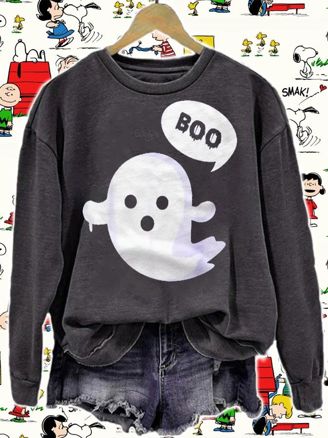 Boo Ghoul Costume Kids Gift Idea Ghost Halloween shirt t-shirt
