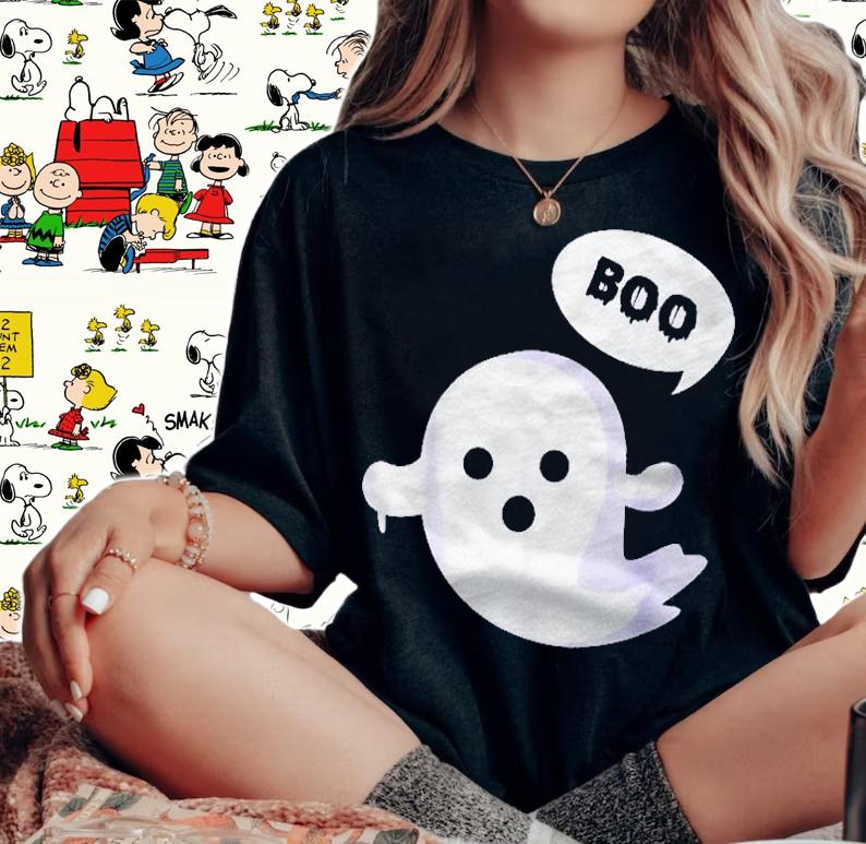Boo Ghoul Costume Kids Gift Idea Ghost Halloween shirt t-shirt