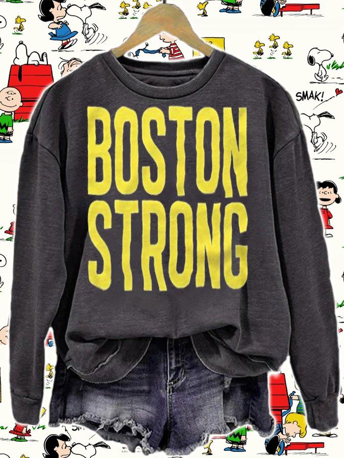 Boston strong Red Sox T-shirt t-shirt sweatshirt