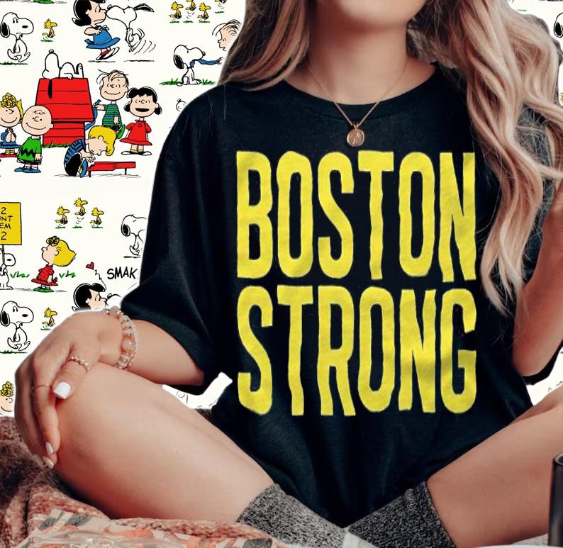Boston strong Red Sox T-shirt t-shirt woman shirt