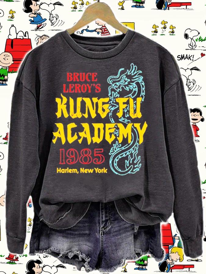 Bruce Leroy's Kung Fu Academy 1985 Harlem New York Shirt t-shirt sweatshirt