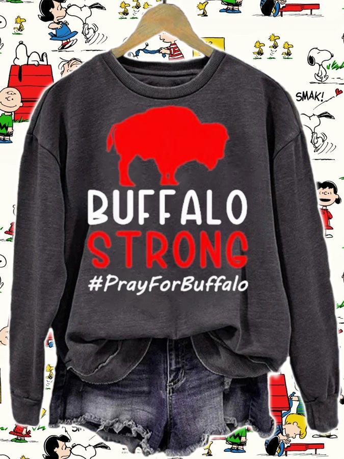 Buffalo Strong Pray For Buffalo Prayer Buffalo Shirt t-shirt