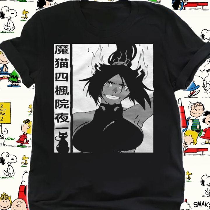 Bleach Yoruichi Shihouin fight T-shirt t-shirt