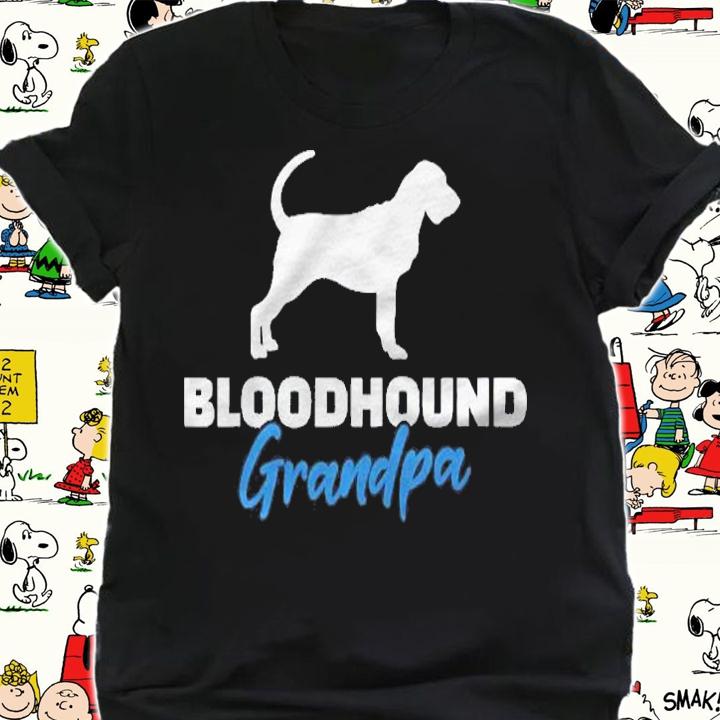 Bloodhound Grandpa Dog Lover shirt t-shirt shirt