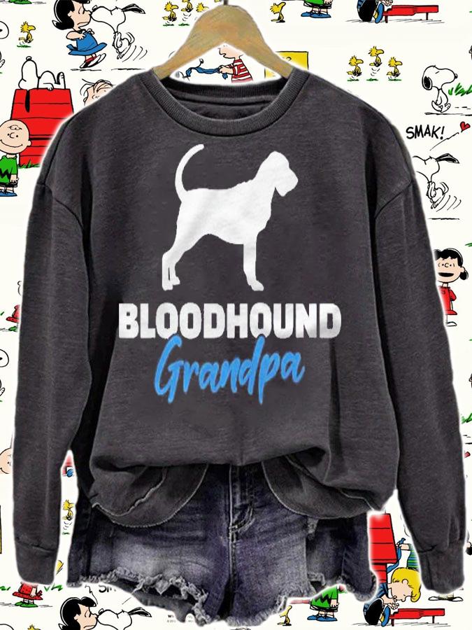 Bloodhound Grandpa Dog Lover shirt t-shirt sweatshirt