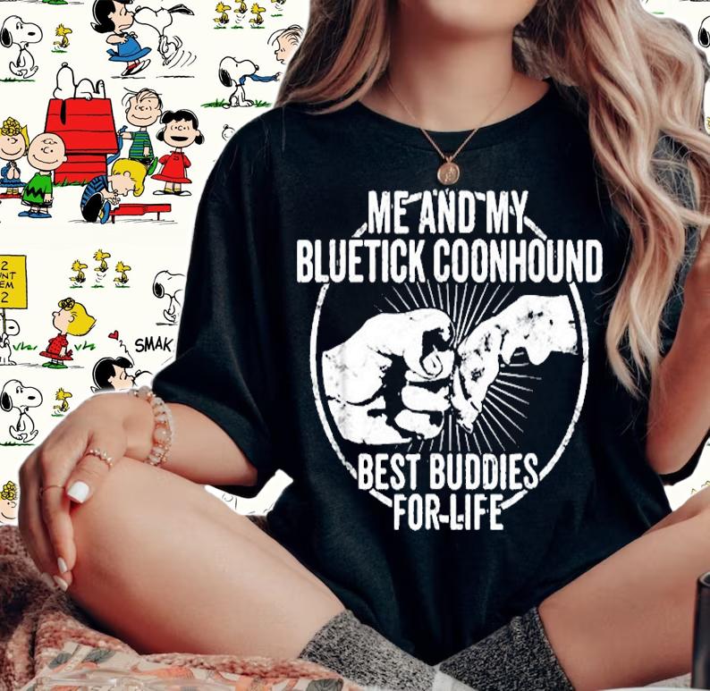 Bluetick Coonhound Dog Owner T Shirt Cool Dog Shirt Gift t-shirt