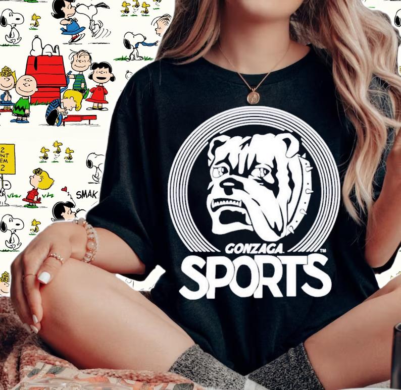 Gonzaga Sports Bulldog B1g Cat Shirt t-shirt woman shirt