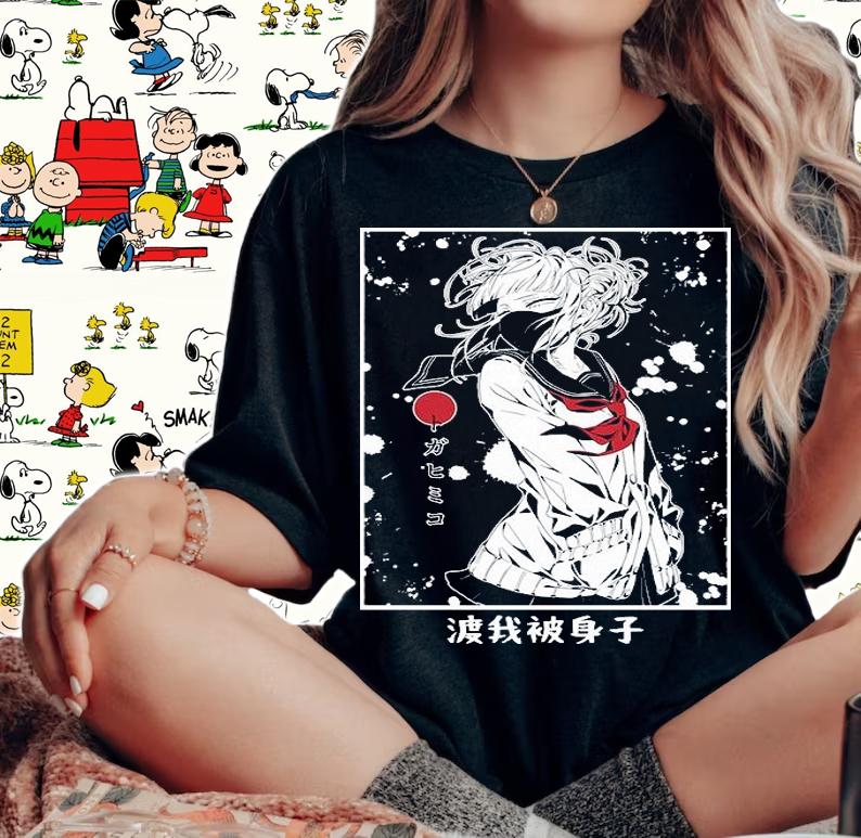 Himiko Toga My Hero Academia in frame T-shirt t-shirt woman shirt