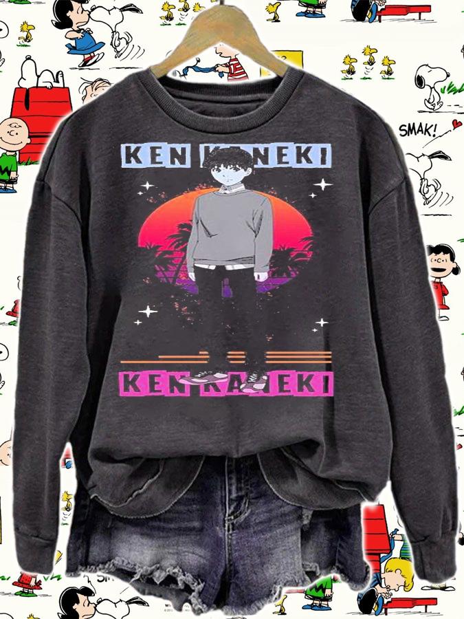 Retro Ken Kaneki T-shirt t-shirt sweatshirt