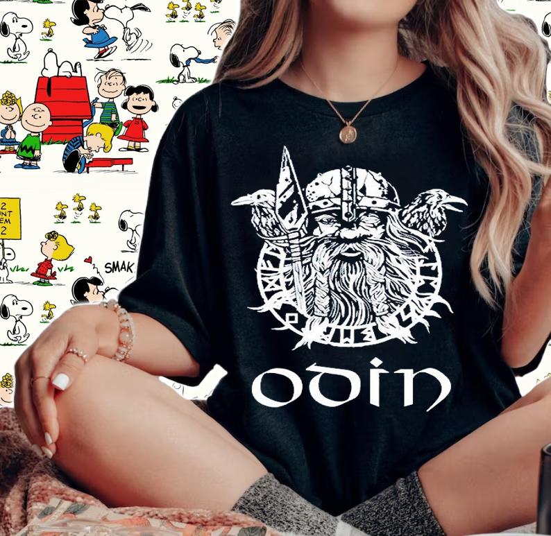 Viking Odin I Walhalla Rising T-shirt t-shirt woman shirt