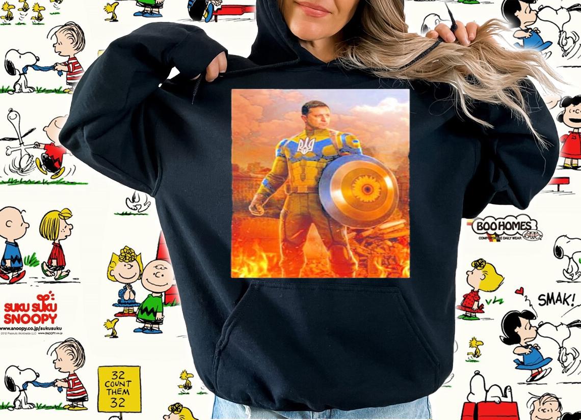 Captain Volodymyr Zelensky Ukraine Shirt t-shirt hoodie