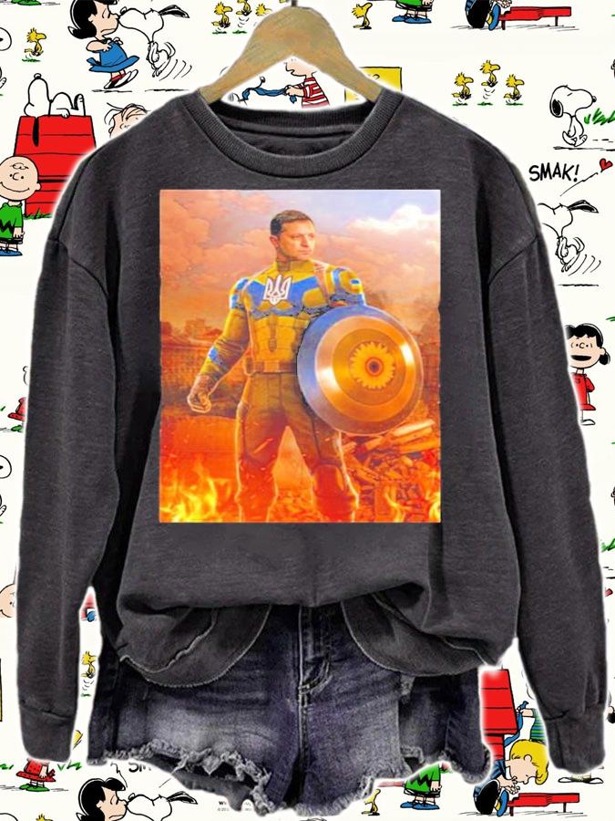 Captain Volodymyr Zelensky Ukraine Shirt t-shirt sweatshirt
