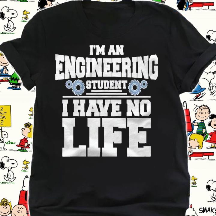 Cool Engineer Art For Men Women Engineering Student Shirt t-shirt