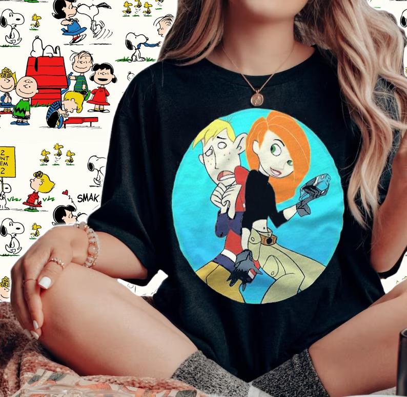Disney Kim Possible shirt t-shirt woman shirt