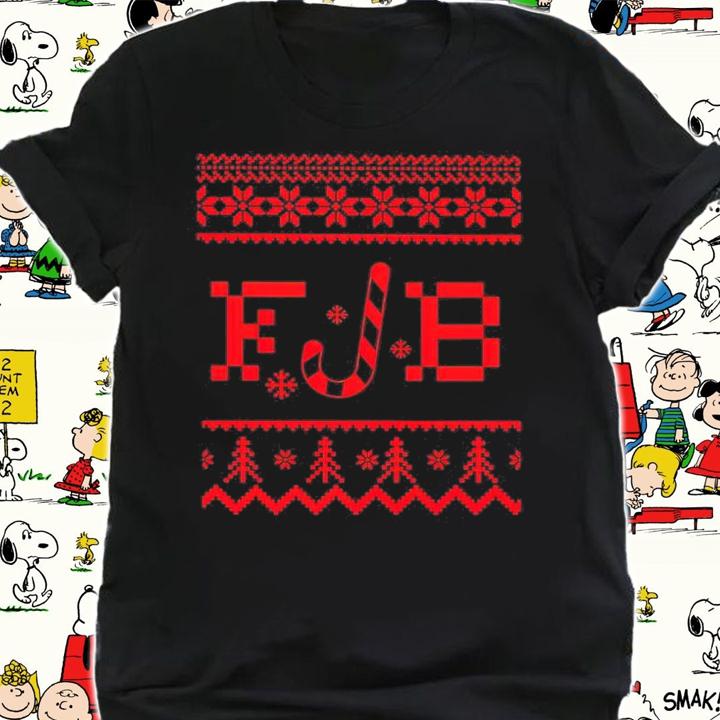 FJB Candy Let's Go Brandon Ugly Christmas Shirt t-shirt shirt
