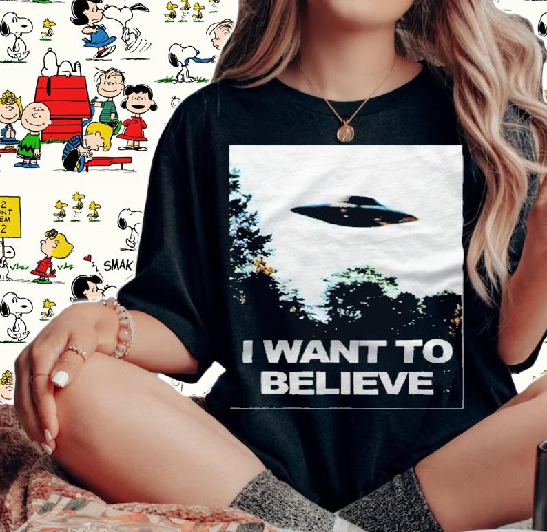 I want to believe UFO T-shirt t-shirt