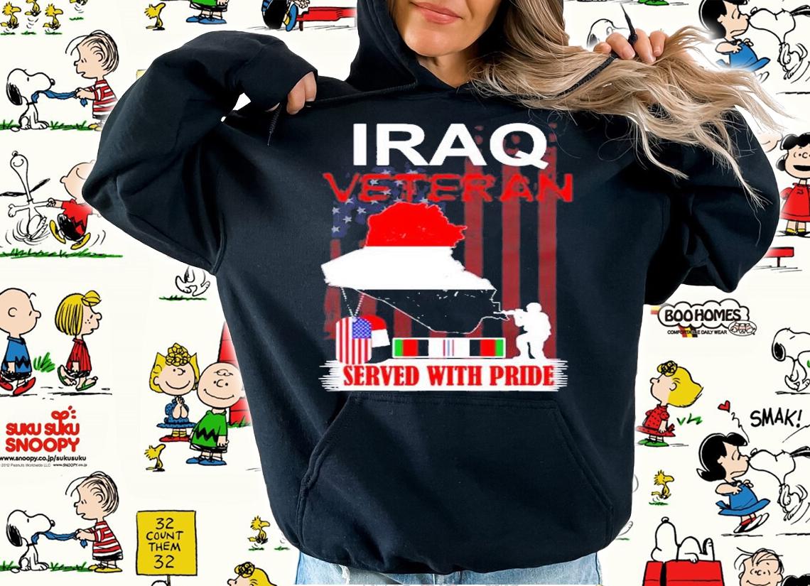 Iraq Veteran Iraqi Operation Freedom T-Shirt t-shirt