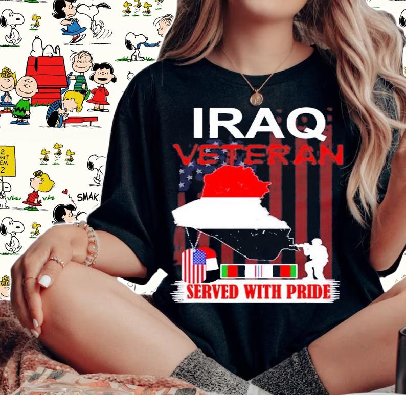 Iraq Veteran Iraqi Operation Freedom T-Shirt t-shirt